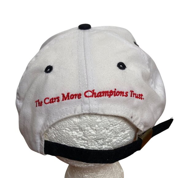 Team Monte Carlo Chevrolet Adjustable Baseball Cap White Black NWOT - Picture 4 of 7